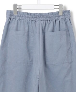 J.PRESS YORK STREET 【WOMEN】コーデュロイ ジョグパンツ ダルブルー系