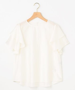 組曲 カールマイヤーフリル ブラウス アイボリー系