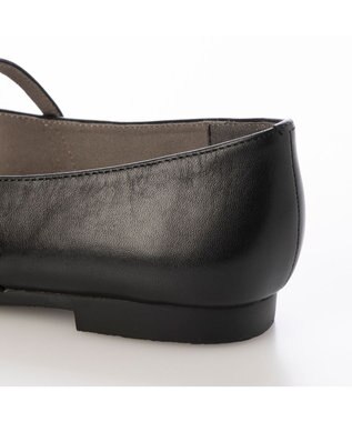 ing <ing>【サスティナブル】スクエアトゥメリージェーンパンプス ブラック