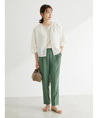 Green Parks ・ＥＬＥＮＣＡＲＥ　ＤＵＥ　テーパードパンツ Green