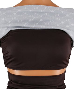 San-ai Resort（三愛水着楽園） 【ナチュラルシェイプスイム　ライト】　スカーフ風ノンワイヤービキニ　9M・11L　【San-ai Resort（サンアイリゾート）】 ブラウン