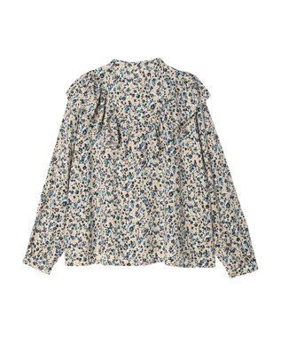 AMERICAN HOLIC アソートプリントフリルブラウス Light Beige