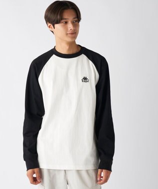 OP／FILA 【Kappa】オーバーサイズ ドロップショルダーロンT ホワイト