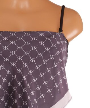 San-ai Resort（三愛水着楽園） 【ナチュラルシェイプスイム　ライト】　スカーフ風ノンワイヤービキニ　9M・11L　【San-ai Resort（サンアイリゾート）】 ブラウン