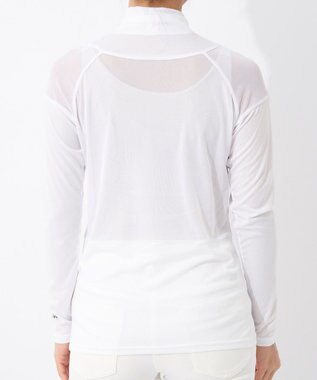 FILA GOLF／marie claire 【Marie claire sports】ハイネックメッシュアンダーシャツ ホワイト