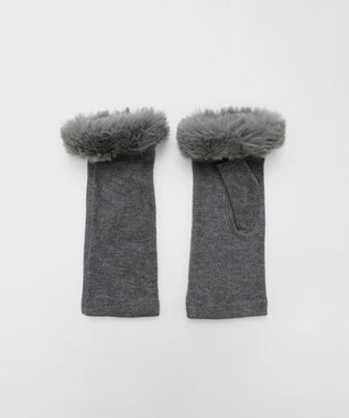 ORuKuBET 【オンワード・クローゼット限定】エコファーフィンガーレスグローブ(WOMEN)【スクワラン加工 / 抗菌機能】