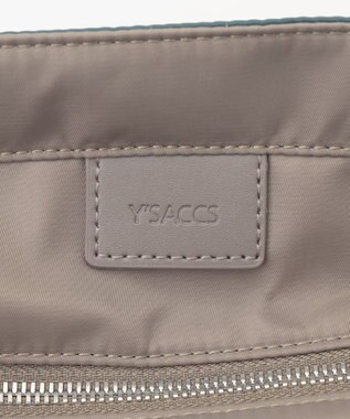 Y'SACCS ツイルナイロン　スクエアトート　Sサイズ ブルーグリーン