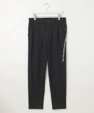 23区GOLF 【MEN】【UVカット】千鳥ジャカードパンツ ブラック系
