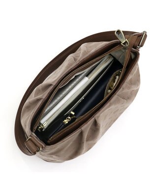 IBIZA ロゴナイロン　ショルダーバッグ ライトパープル