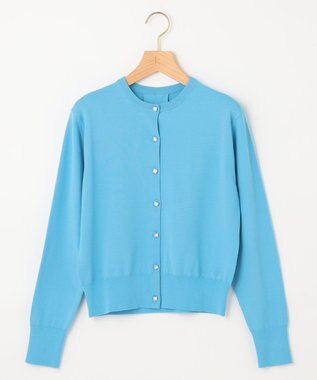 組曲 【8色展開・アンサンブル対応】ブーケカラーカーディガン 【WEB限定】スカイブルー系9