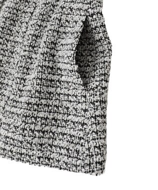 Green Parks Ｏ．ツィードペプラムベスト Black