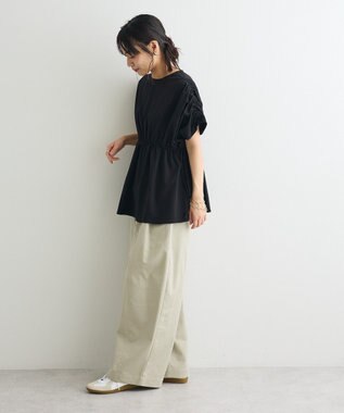 CRAFT STANDARD BOUTIQUE ショルダードロストチュニック Black