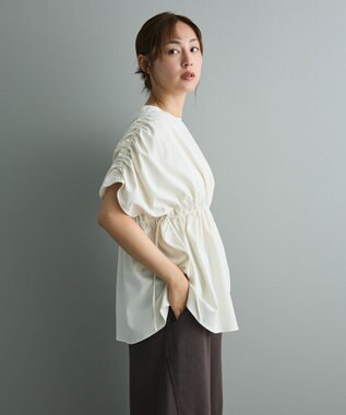 CRAFT STANDARD BOUTIQUE ショルダードロストチュニック Ivory