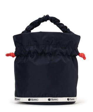 LeSportsac GH DRAWSTRING XBODY/ディープシー/マンダリンコード ディープシー/マンダリンコード