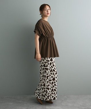 CRAFT STANDARD BOUTIQUE ショルダードロストチュニック Brown