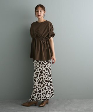 CRAFT STANDARD BOUTIQUE ショルダードロストチュニック Brown