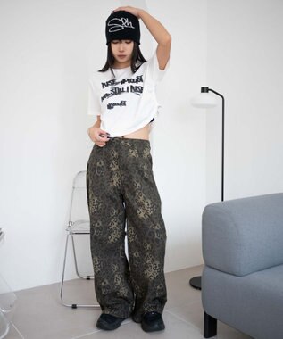 WEGO グラフィックドロストショートT 柄3