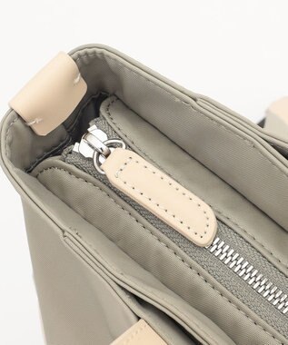 Y'SACCS アシメファスナーポケットリュック ライトグリーン