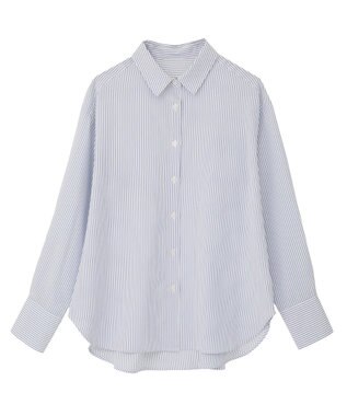 Green Parks レギュラーカラーインナーシャツ Stripe