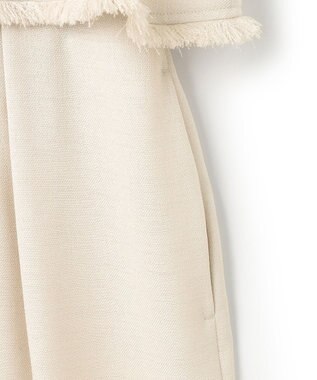 uncrave リネンライクツイル オールインワン エクリュ