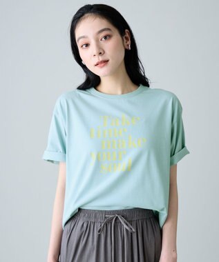ANY L ANYファンクションロゴTシャツ