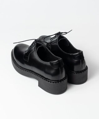 BONTRE 【BONTRE/ボントレ】厚底レースアップシューズ ブラック