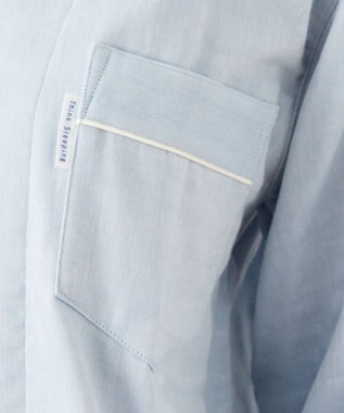 ワコール／睡眠科学 【パジャマ】　三重ガーゼ　ロング袖・ロングパンツ　睡眠科学／ワコール　YDX552 ブルー