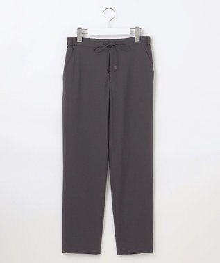 J.PRESS LADIES 【洗える】PLAIN WEAVE トロ  テーパード パンツ スレート系