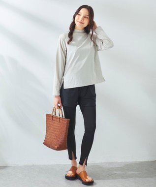  【ocean pacific】モックネックラッシュガード付き 水着5点セット