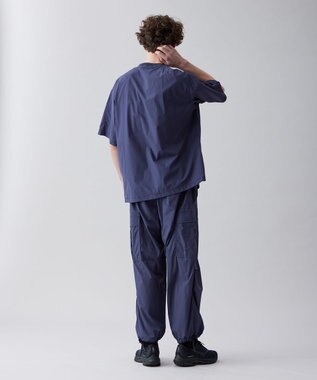 UNFILO MENS Light Move プルオーバーTシャツ [23年春夏商品] ネイビー