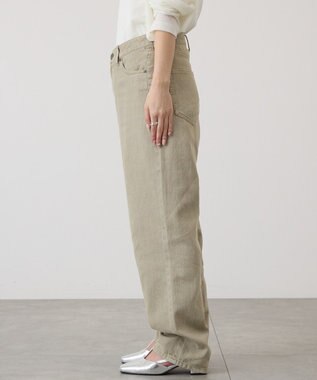 AMERICAN HOLIC ルーズストレートカラーデニムパンツ Light Khaki