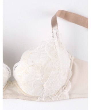 Wing ブラジャー もちっとふんわり触感 自然なまるみのあるバストをメイク やさしいつけごこち 【もちっとふわっとブラ】 KB2368 ウイング／ワコール アイボリー