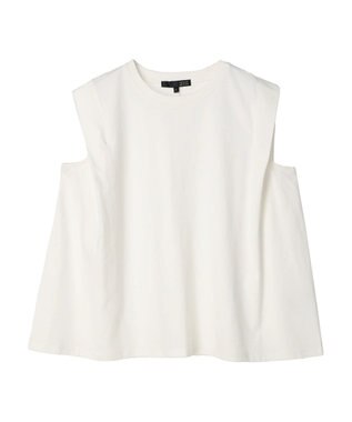 Green Parks ・ＳＵＧＡＲ　ＳＰＯＯＮ　ショルダータックフレンチＴシャツ Off White