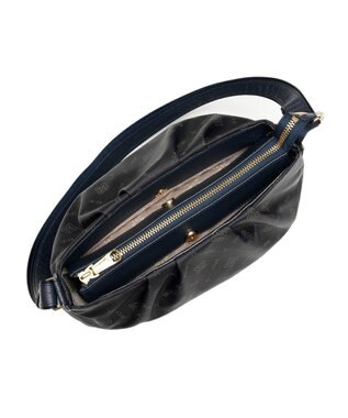 IBIZA ロゴナイロン　ショルダーバッグ 濃紺