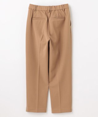 ANY 【洗濯機可/ストレッチ/ウエストゴム/裏起毛】マルチファンクションストレッチテーパードパンツ キャメル