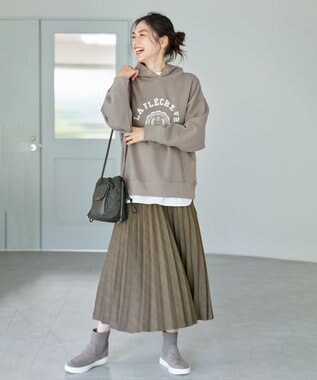 ANY モックネックプルオーバー オフ