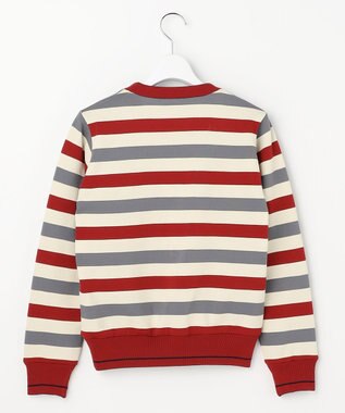 23区GOLF 【WOMEN】リバーシブルニット 防風裏地 2WAY レッド系1