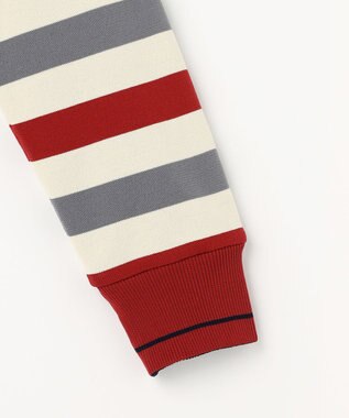 23区GOLF 【WOMEN】リバーシブルニット 防風裏地 2WAY レッド系1