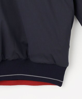 23区GOLF 【WOMEN】リバーシブルニット 防風裏地 2WAY レッド系1