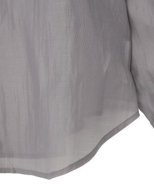 Green Parks 【WEB限定】ＳＥＴ２点フリルビスチェ＋シャツチュニックⅡ Charcoal Gray