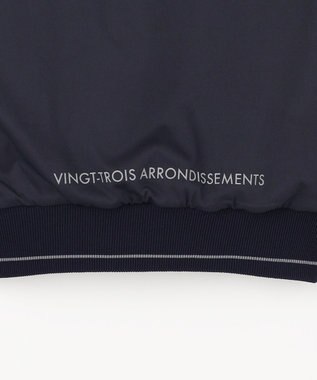 23区GOLF 【WOMEN】リバーシブルニット 防風裏地 2WAY レッド系1