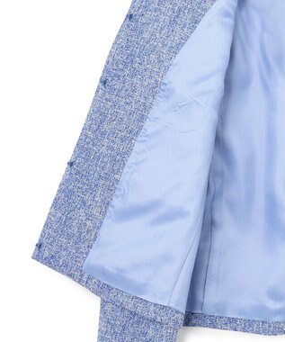 TOCCA 【洗える】MIST TWEED ジャケット ブルー系5
