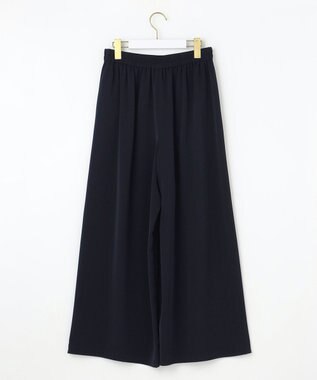 ANY SIS 【接触冷感・吸水速乾・UVカット】サラキレイ ワイドパンツ ネイビー