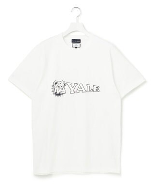 J.PRESS YORK STREET 【UNISEX】YALE × J.PRESS YORK STREET コラボTシャツ ホワイト系