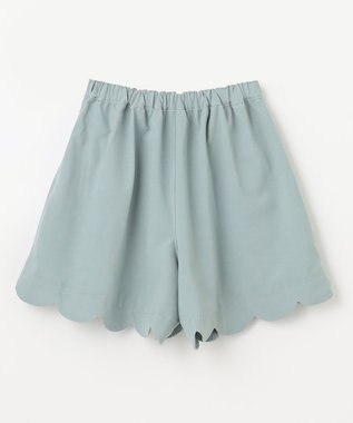 ANY KIDS 水陸両用 柄が浮き出る ショートパンツ グリーン