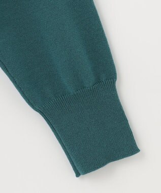 ANY SIS 【洗える】サイドケーブルカラー ニット ブルーグリーン