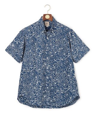 J.PRESS MEN 【J.PRESS YACHT CLUB】アーバンリゾート アロハ シャツ / B.D. ネイビー系5