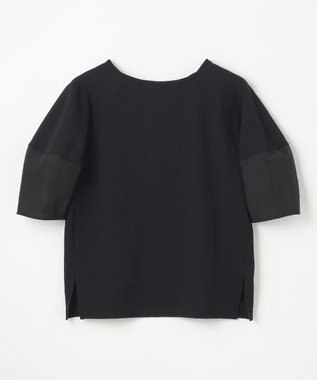 ANY L 【洗濯機可】サッカーランタンスリーブプルオーバー ブラック