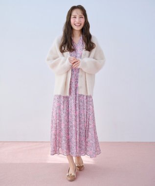 TOCCA 【百田夏菜子さん着用】【00サイズあり・消臭】BLOOMING CLOVER ドレス ピンク系5