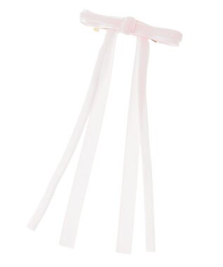 Maison de FLEUR ピンクマニアレイヤードリボンバレッタ Pink